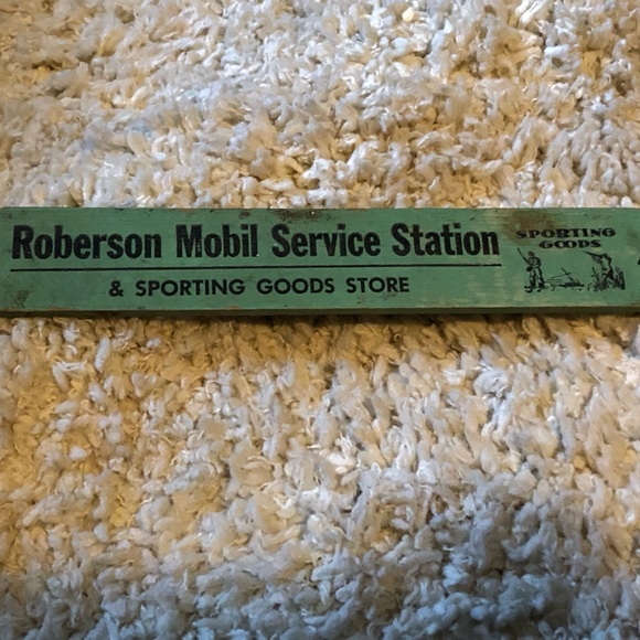 9421 VTG Ruler Measure W/ MO Fish Laws Robertsons Mobile Svc. & Sporting Goods - Picture 1 of 14